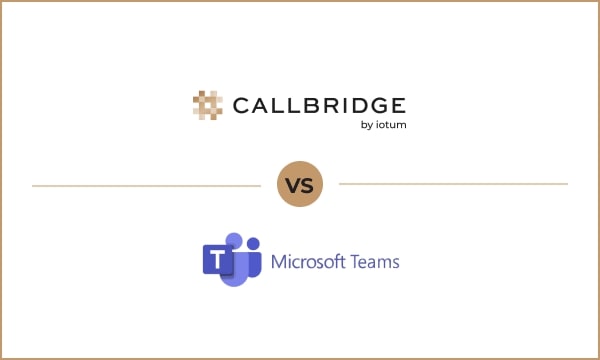 Callbridge לעומת MicrosoftTeams