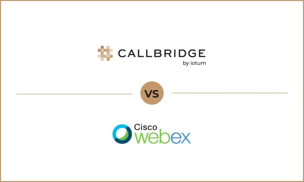 Callbridge vs Webex