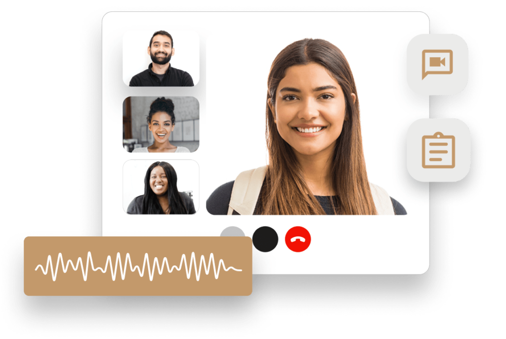 Voice video call