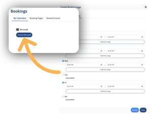 booking pages
